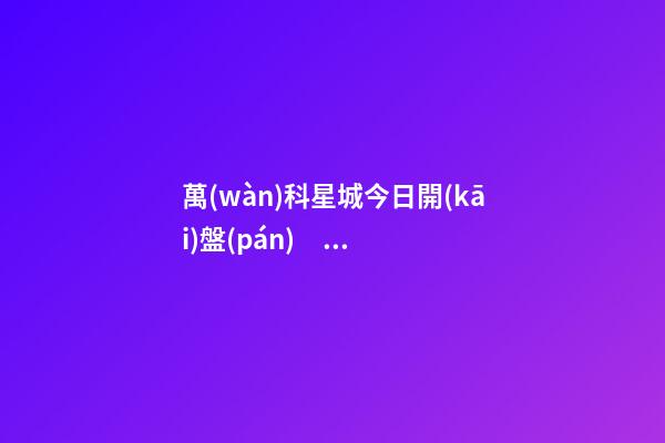 萬(wàn)科星城今日開(kāi)盤(pán)！總價(jià)100萬(wàn)起，最高優(yōu)惠10萬(wàn)